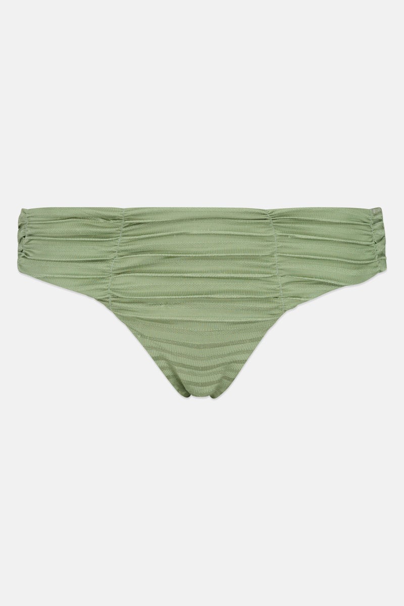 Billabong Women Textured Pull On Bonita Bikini Bottom, Mint Green - Image 3
